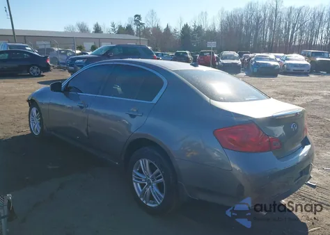 2010 Infiniti G37X from USA, damaged, VIN JN1CV6AR8AM450524